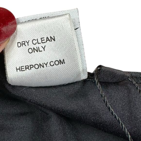 HER PONY Phoenix Bloomer Size 16 US 12 Black Star Sequin Beaded NWT Festival - Picture 5 of 11